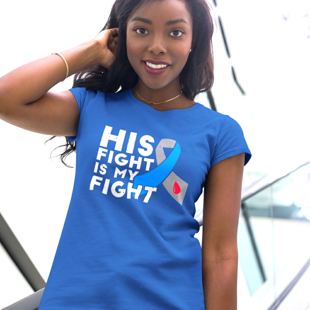 His Fight is My Fight Diabetes awareness shirts